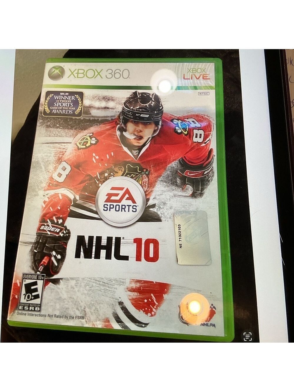 EA Sports, NHL 10, Xbox 360, hockey, video game, sports, tested